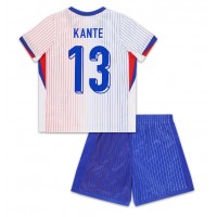 Maglia Calcio Francia Kante #13 Seconda Divisa Bambino Europei 2024 Manica Corta (+ pantaloncini)